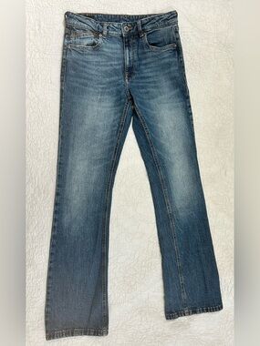 Zara Women’s Bootcut Jeans Size 8 US 30 Medium Wash Mid Rise Denim